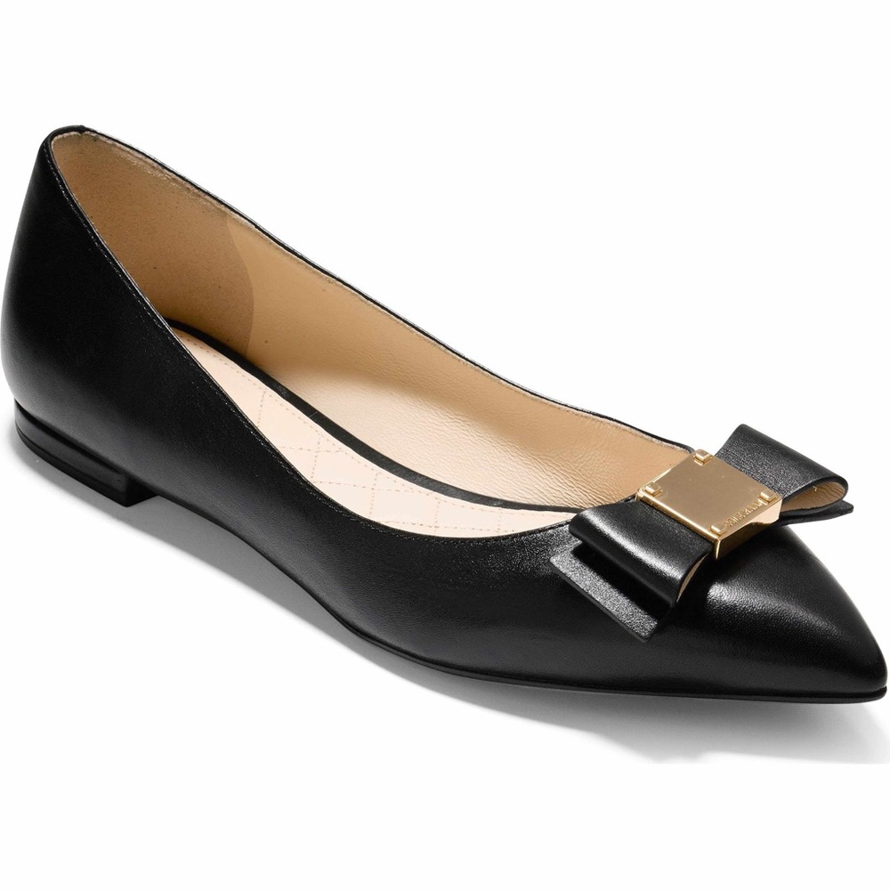Cole Haan Tali Bow Skimmers Flats